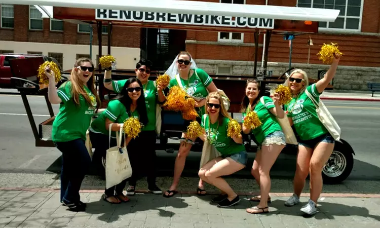 Pedal Through Reno with Friends for 2 Hours