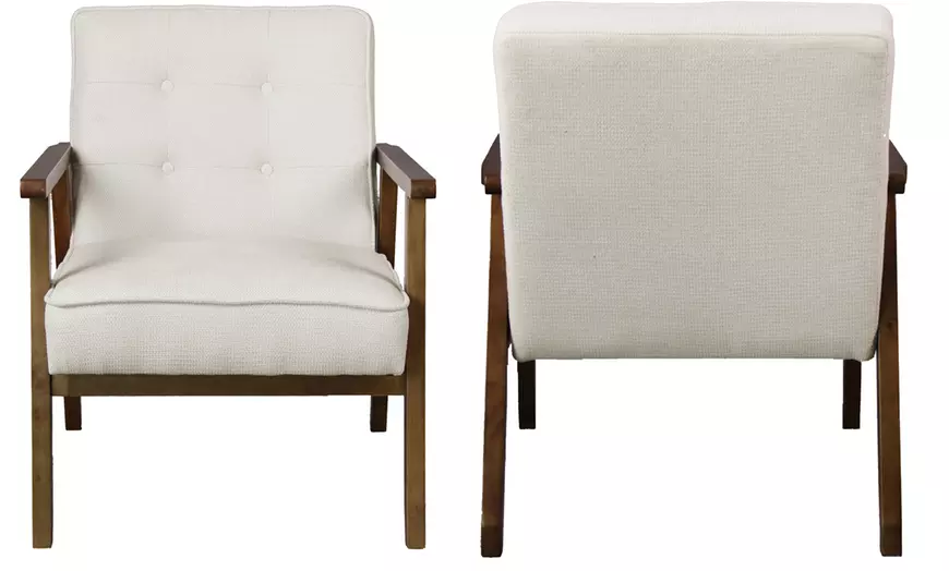 Image 16: Fauteuil "Doug" de Doosense, tissu et coloris au choix