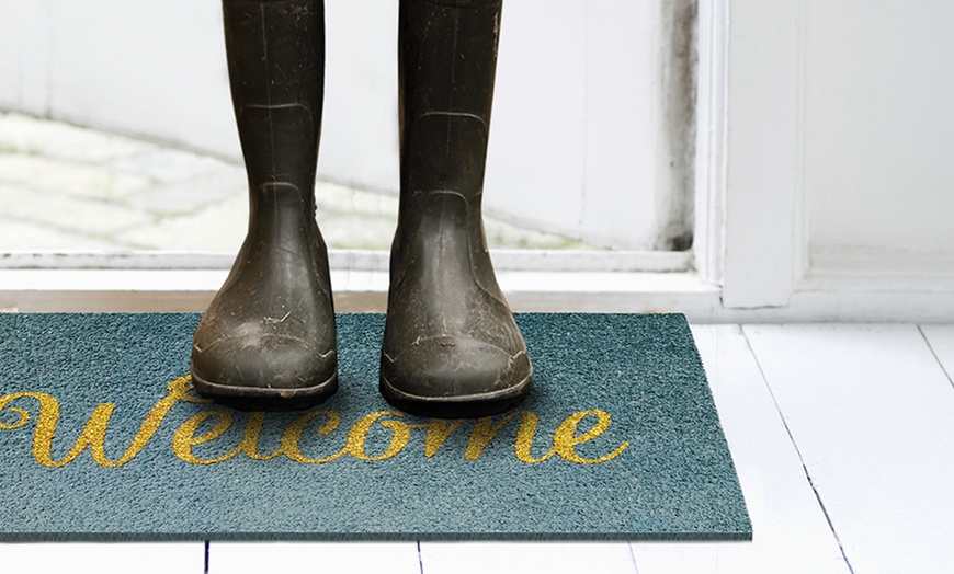 Image 149: Antislip kokosnoot deurmat