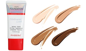 Up to Three Phoera Velvety Matte Lightweight Liquid Foundations