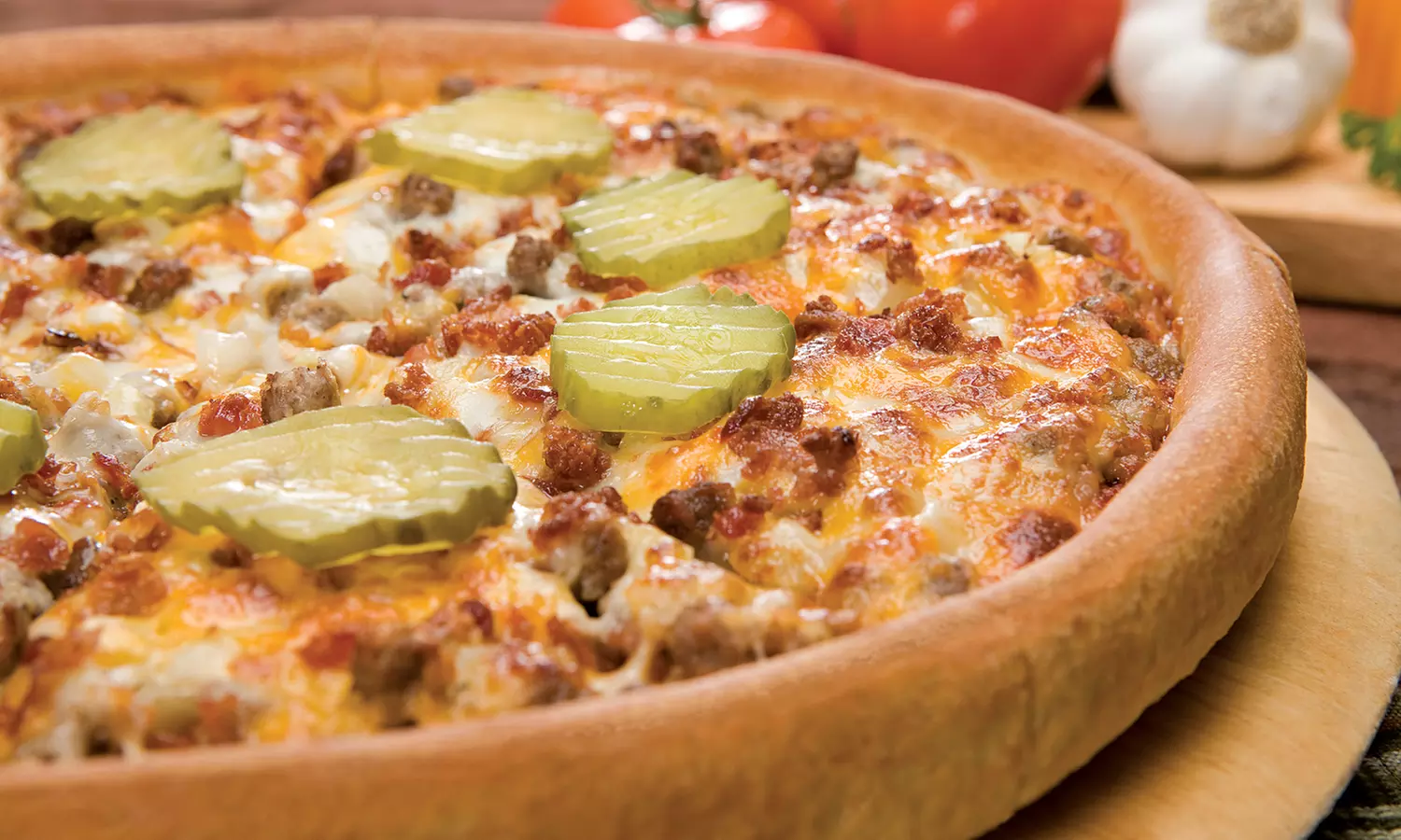 1 Medium, Large, or Jumbo Specialty Pizza or (Up to 4 Toppings Pizza)