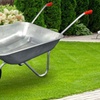Image 1: 65L Heavy Duty Metal Wheelbarrow