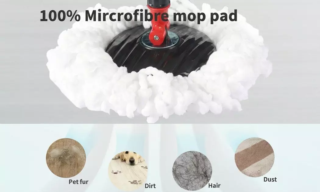 Cleanflo Spin Mop and Bucket Set