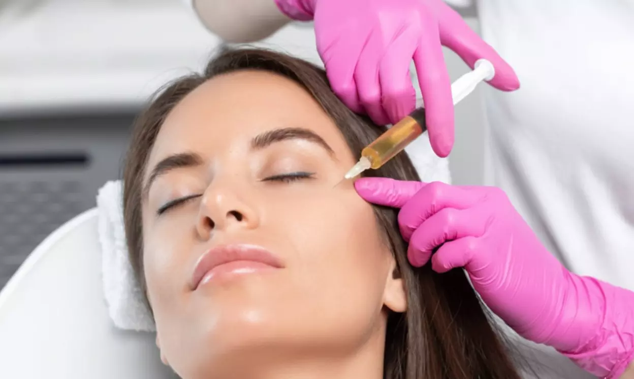 PRP for Facial or Hair Restoration with 1, 2, or 4 Tubes