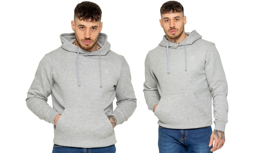 Image 18: Men's Hoodie Jumper Casual Fit Long Sleeve Pullover 