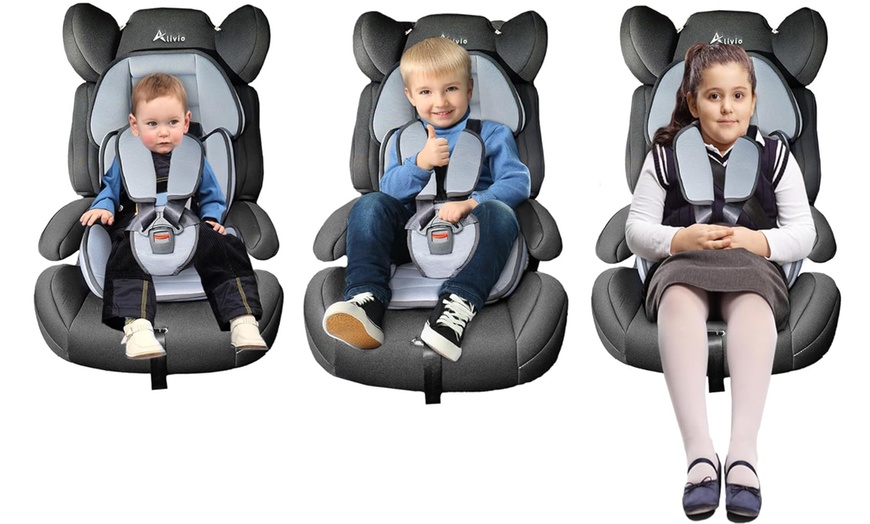 Image 3: Alivio Baby Car Comfortable Seat for Infants and Toddlers