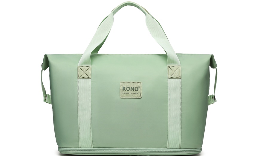 Image 23: Kono Six Piece Suitcase Set with TSA Lock and 360° Wheels