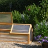 Image 7: Garden Gear Wooden 3-Tier Greenhouse or XL Cold Frame