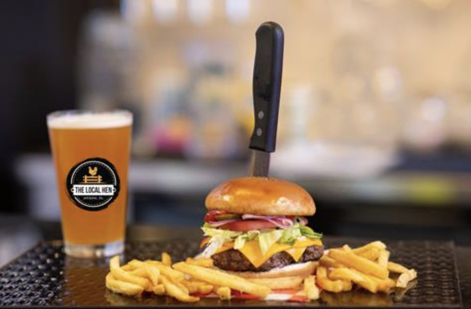 The Local Hen:10 or 20 Wings, 1 or 2 Entree, and Drinks or $100 Towards Dine-In/Takeout (Up to 48% Off)