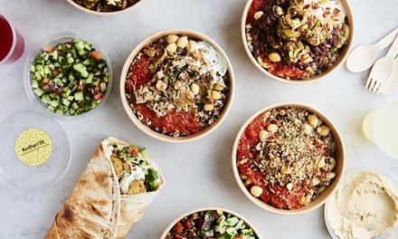 For One: Get a Classic Beef or Chicken Shawarma or Plant Power Koshari - Koshari Street