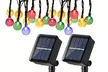 Solar-Lichterkette mit 20 LED-Leuchten mit warmweißem oder buntem Licht - Second Medium