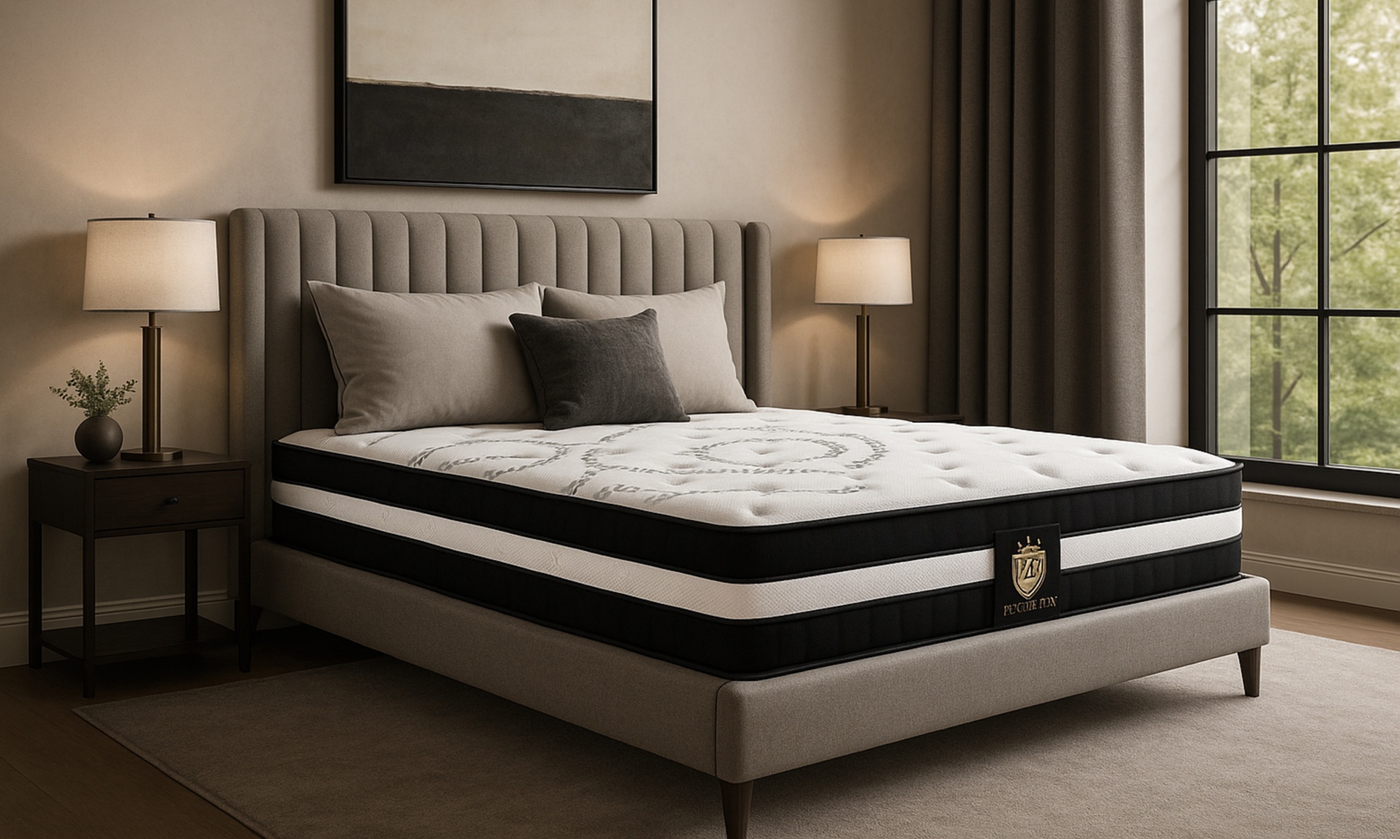 Matelas Excelsior, 30 cm, 13 zones de confort. Sampur