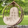 Image 4: Thick Padded Egg Chair Cushion for Hanging Swing Chair
