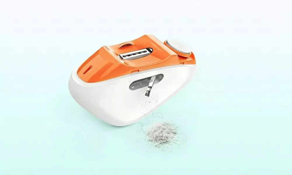 2-in-1 Electric Nail Clipper and Polisher with LED Display