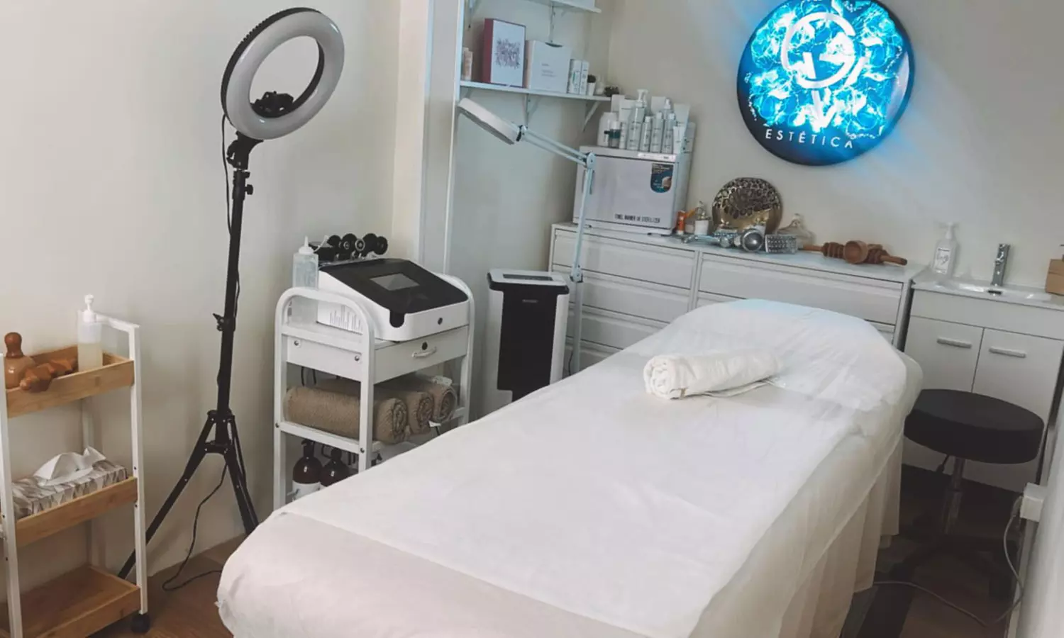 1 o 2 sesiones de radiofrecuencia y tratamiento facial reafirmante