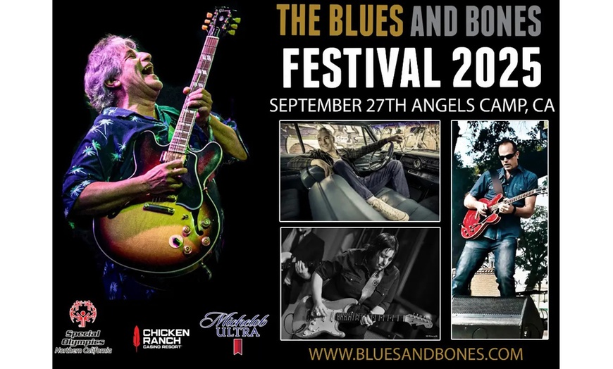 Image 1: Annual Blues and Bones Festival 2025 - Up to 54% Off
