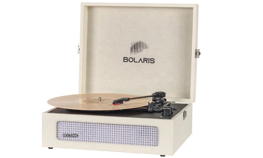 Image 5: Vintage platenspeler met 3W of 6W en Bluetooth 5.0 van Bolaris