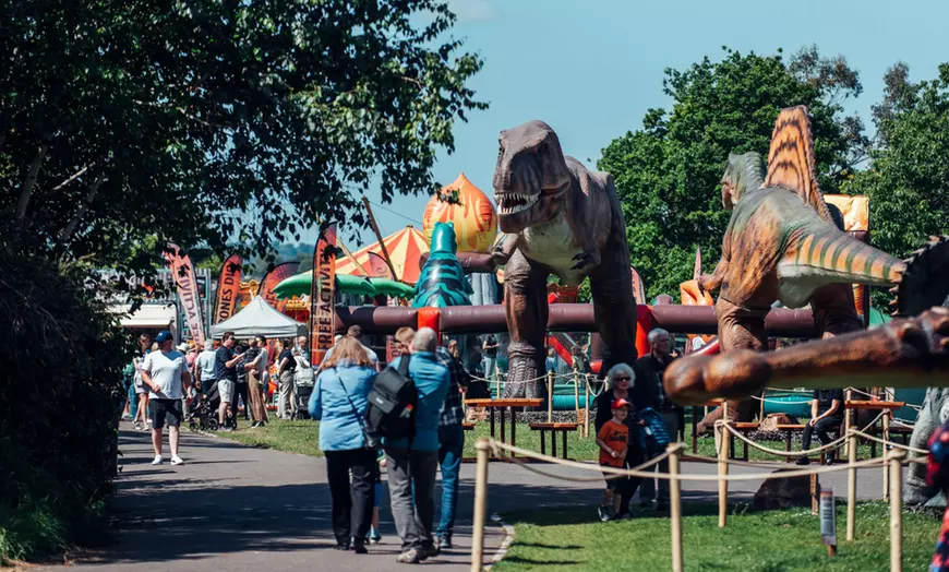 Image 2: Ticket to Dinosaurs In The Park for 2, 3 or 4 (17th May-8th June 2025)