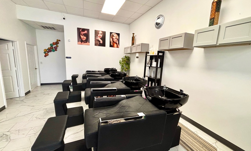 Image 4: 60-Min One Haircut, Wash & Style or 90-Min Hair End Trim & Blow-Out