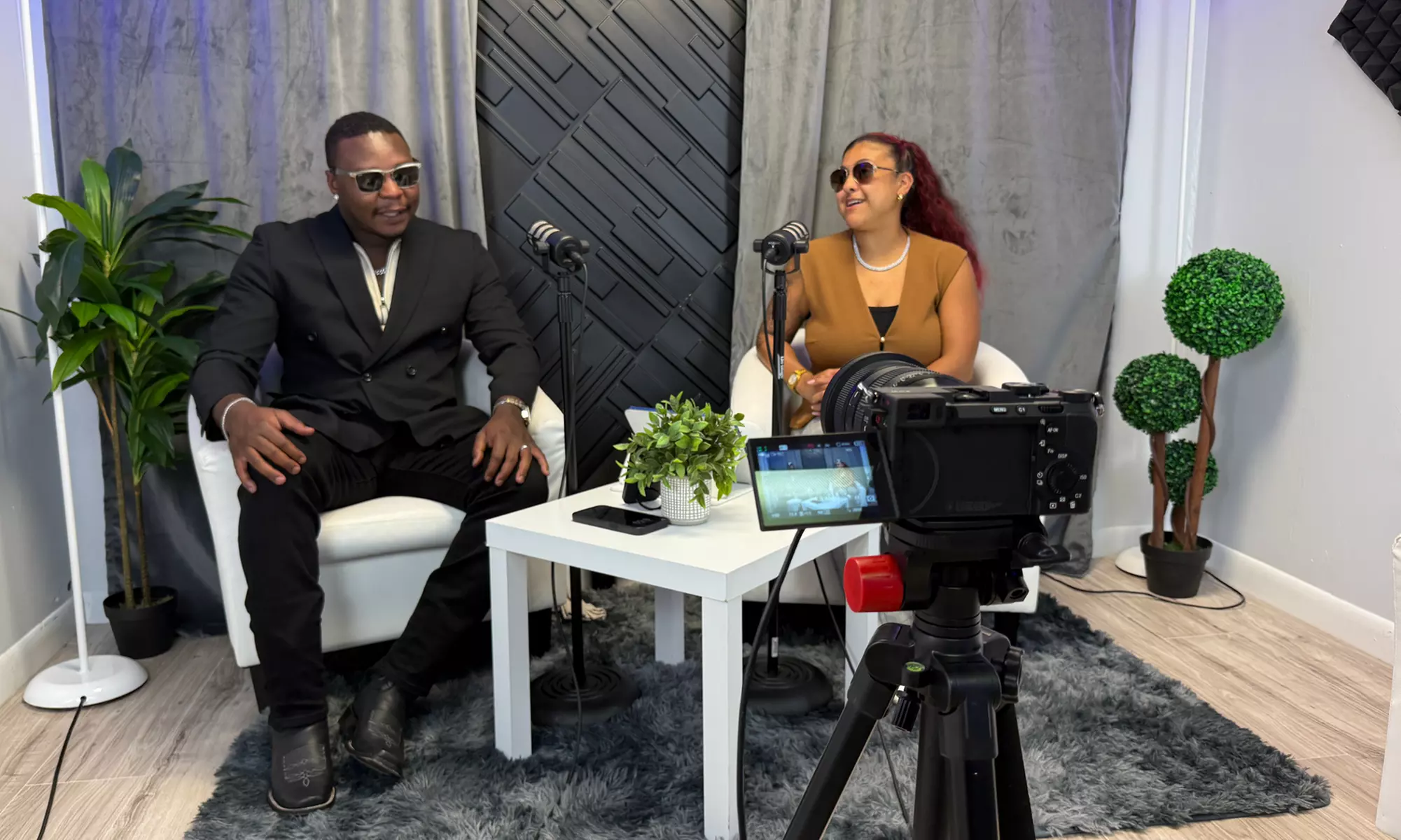 Podcast Services for Beginners or Influencers with In-studio & Remote Options at Studio Ntrigue (Up to 40% Off)