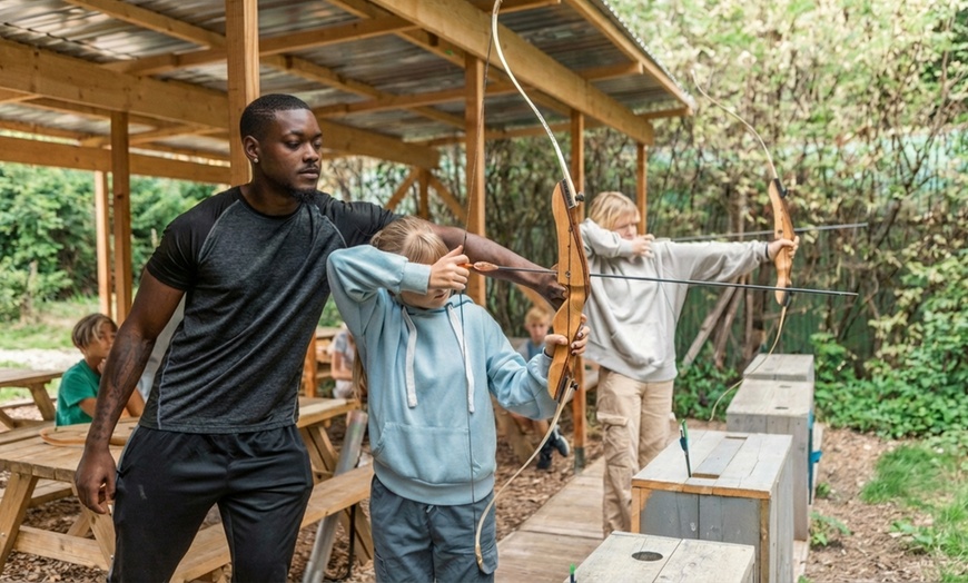 Image 3: Zet je vizier op scherp: boogschieten of buksschietenmet z'n tweeën