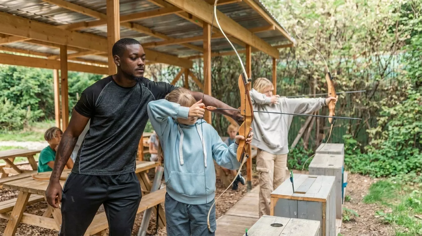 Zet je vizier op scherp: boogschieten of buksschietenmet z'n tweeën