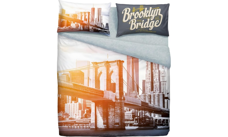 Image 4: Parure copripiumino matrimoniale 100% cotone di Bassetti