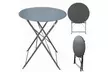 Folding Metal Bistro Garden Furniture Set - Image 4