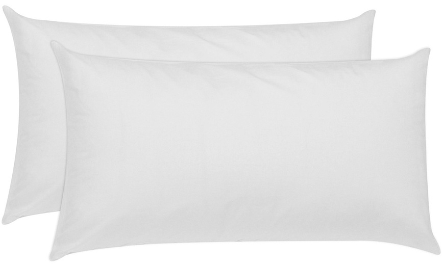 Image 2: PIKOLIN Pack de dos almohadas de fibra antialérgica 