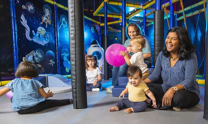Open-Play Visit for One or Two Children at an Indoor Playground