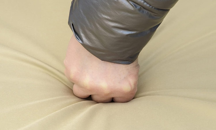 Image 12: Outsunny Square PE-Wicker Bistro Set in black, grey or brown