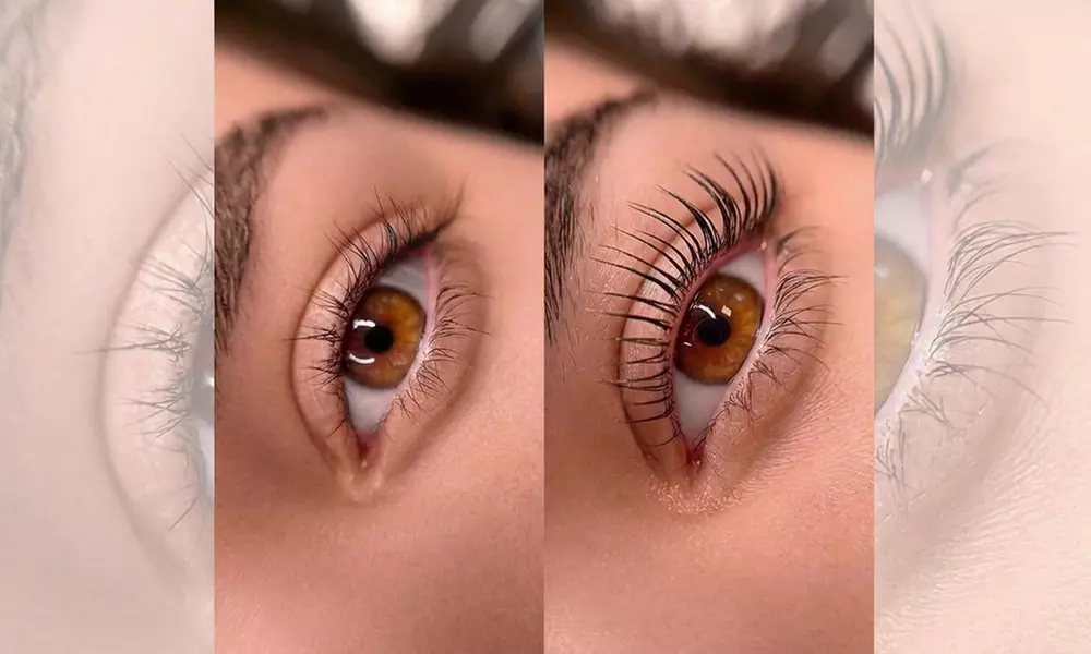 Lifting y tinte de pestañas con opción a diseño y depilación de cejas