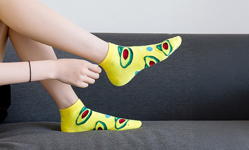 Image 10: Womens Novelty Funny Socks