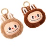 Image 21: Labubu Inspired Plush Keychain Dolls