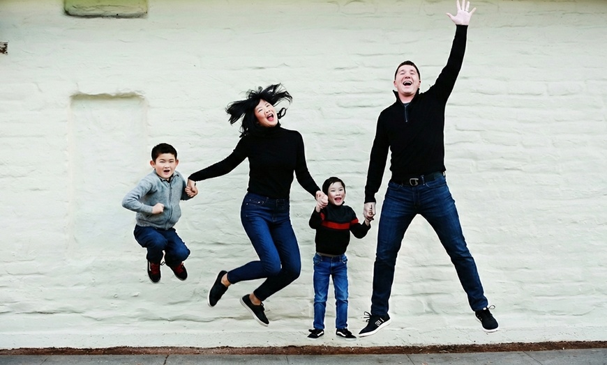 Image 2: 40-Minute On-Location Mini Family Portrait Session for 4-13 People