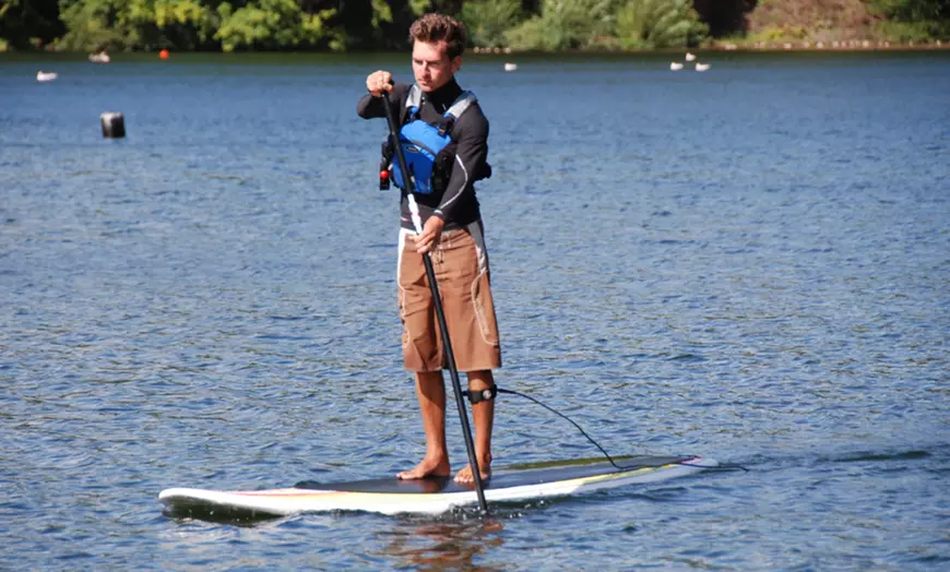 Image 1: Two-hour Paddle Board Taster Session for Two, Four, or Six People