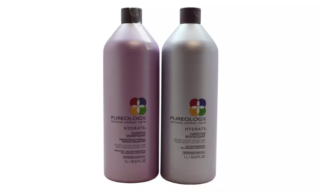 Pureology *Hydrate* Shampoo And Conditioner Set Litre /33.8oz
