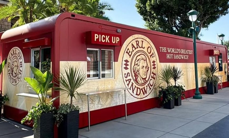 Image 2: Earl of Sandwich: $25, $50, $100 Toward Hot & Cold Sandwiches & Drinks