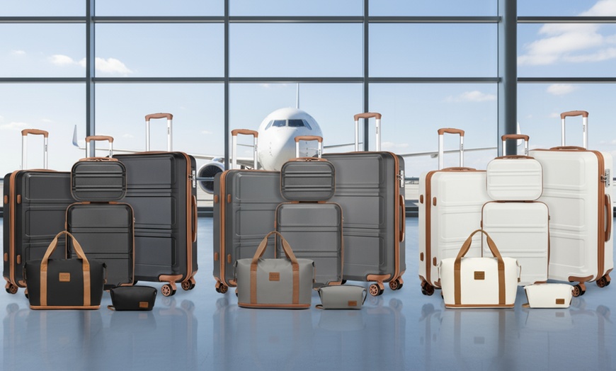 Image 1: KONO 4x Reisekoffer und 2x Reisetaschen