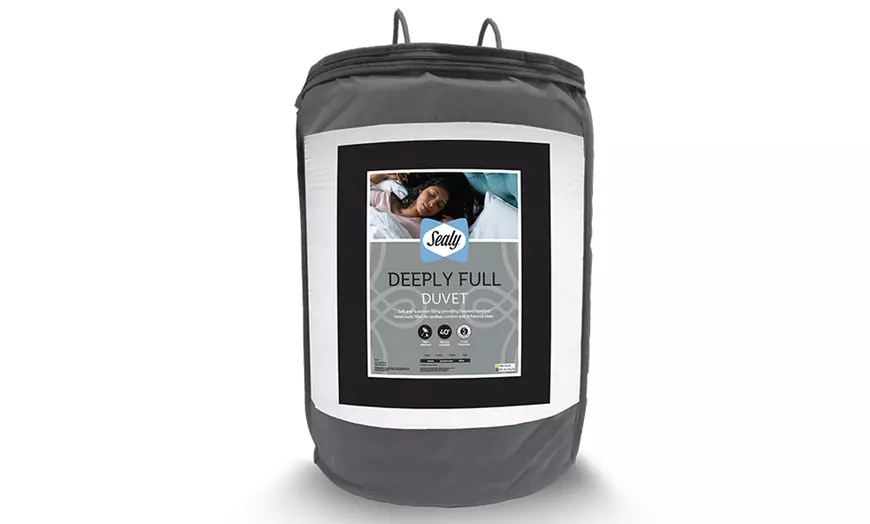 Image 8: Sealy Luxury Sealy Deeply Full Pillows, Duvets or Mattress Topper