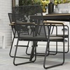 Image 2: Outsunny 6-Seater Garden Dining Set, Elegant Design with Soft Cushions