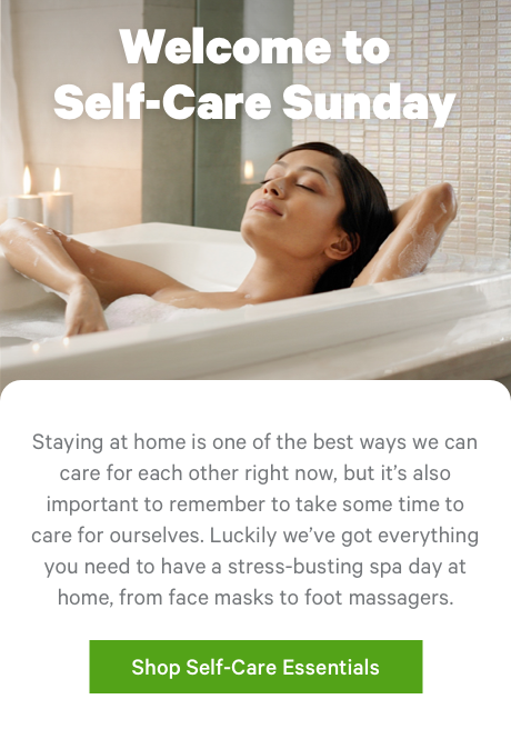 Welcome to Self-Care Sunday