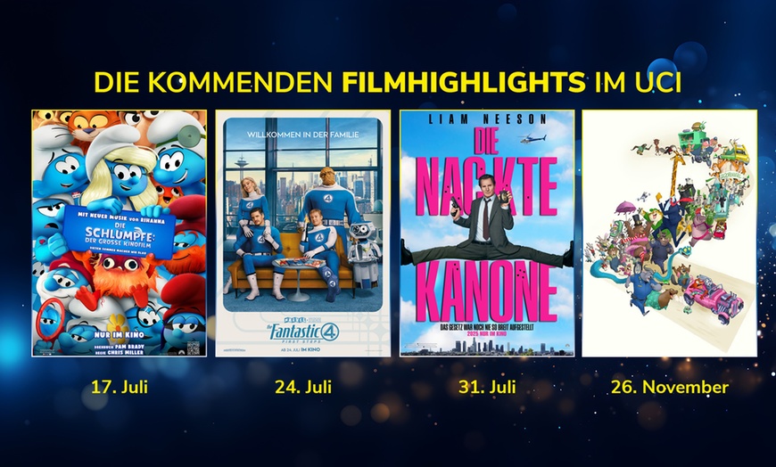 Image 7: 2, 5 oder 10 Mal das UCI-Kino alleine oder mit Freunden besuchen