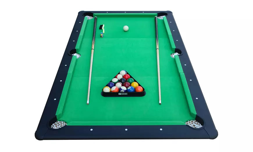 Image 5: Modulaire 3-delige pooltafel met accessoires