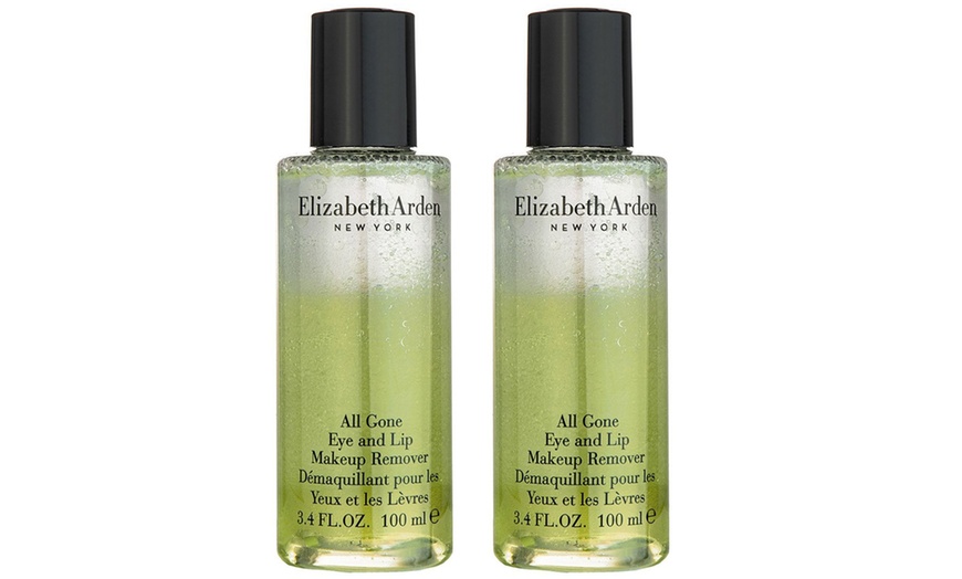 Image 2: One or Two Elizabeth Arden All Gone Eye And Lip Make-Up Remover 100ml
