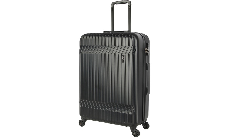 Image 10: Set of Three Hard-Shell ABS Suitcases