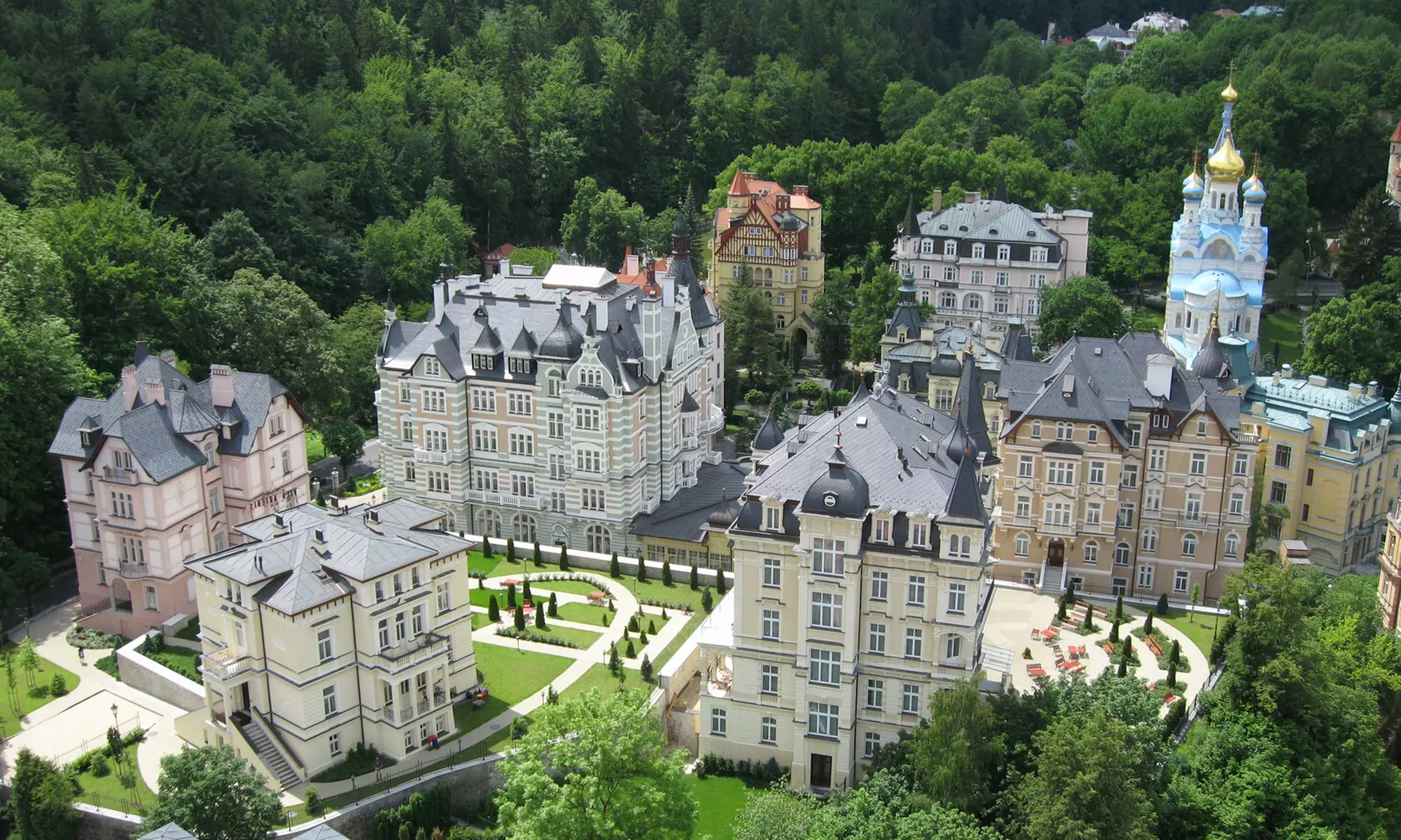 Karlsbad: Superior-Doppelzimmer mit Frühstück oder Halbpension