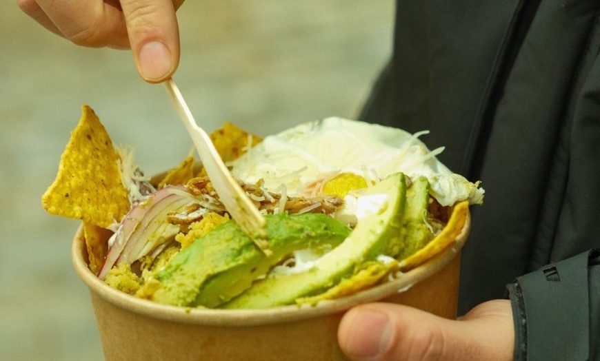 Image 10: Menú mexicano take away para 2 o 4 con tacos, chilaquiles y postres