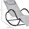 Image 6: Outsunny Outdoor Rocking Chairs