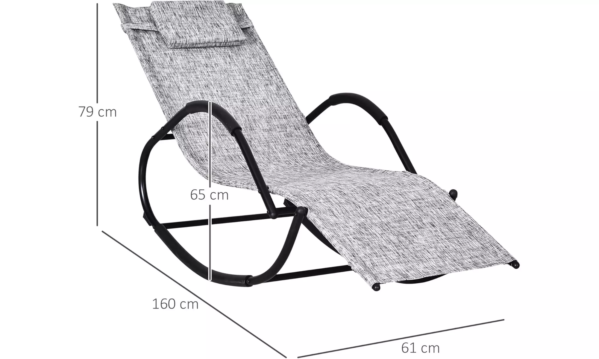 Outsunny Outdoor Rocking Chairs